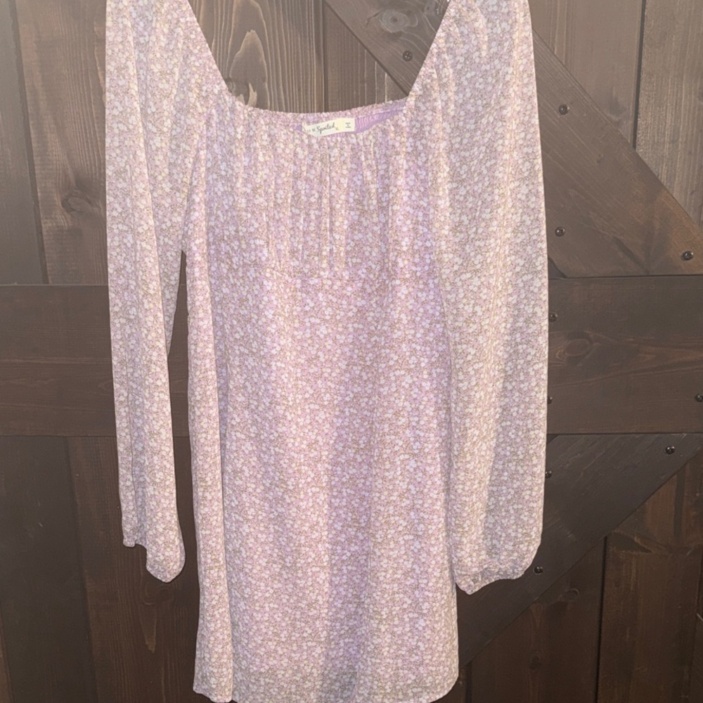 Floral Long Sleeve Dress
